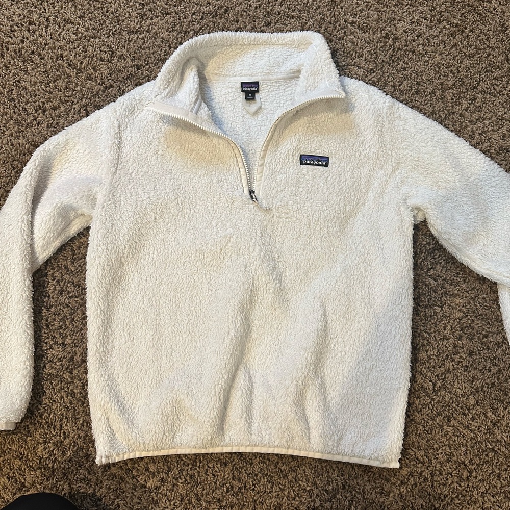 Patagonia half zip fleece sweatshirt